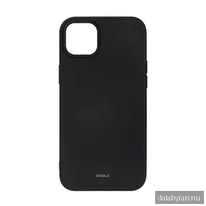 ONSALA Phone Case Silicone Black - iPhone 14 Plus