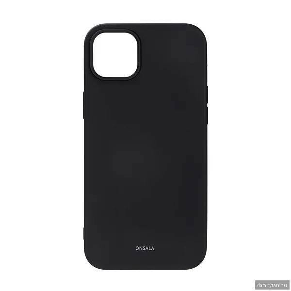 ONSALA Phone Case Silicone Black - iPhone 14 Plus