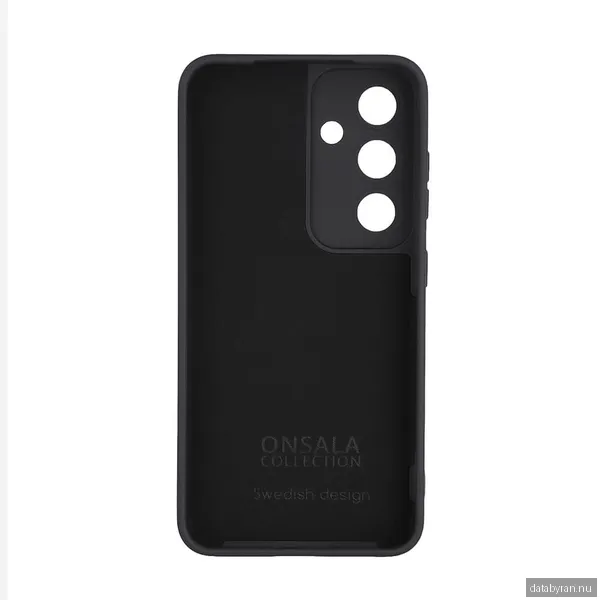 ONSALA Phone Case Silicone Black - Samsung S24 5G