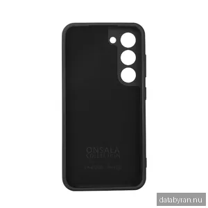 ONSALA Backcover Silicone Samsung S23 5G Black