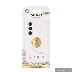 ONSALA Back Recycled Clear Case TPU Samsung S24 5G