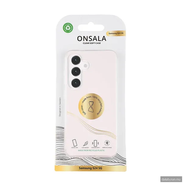 ONSALA Phone Case TPU Transparent - Samsung S24 5G