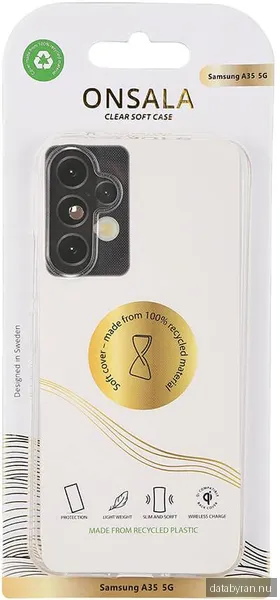 ONSALA Phone Case TPU Transparent - Samsung A35 5G