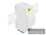 Delock Optical Fiber Connection Box for DIN Rail 4 x SC Simplex