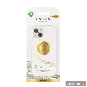 ONSALA Back Recycled Clear Case TPU iPhone 13/14/15