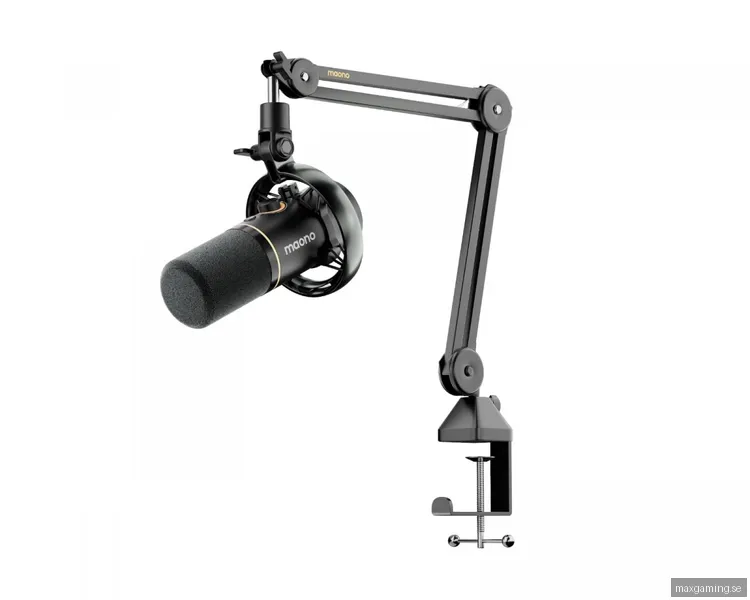 Maono PD200WS - Trådlös Mikrofon med Mikrofonarm - Svart