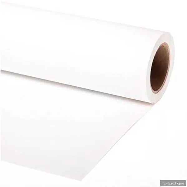Bakgrund Lastolite Super White 9001, papper, 2,72x11 meter