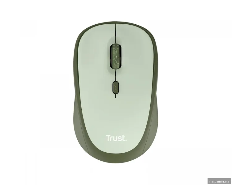 Trust Yvi+ Silent Trådlös Mus ECO - Grön