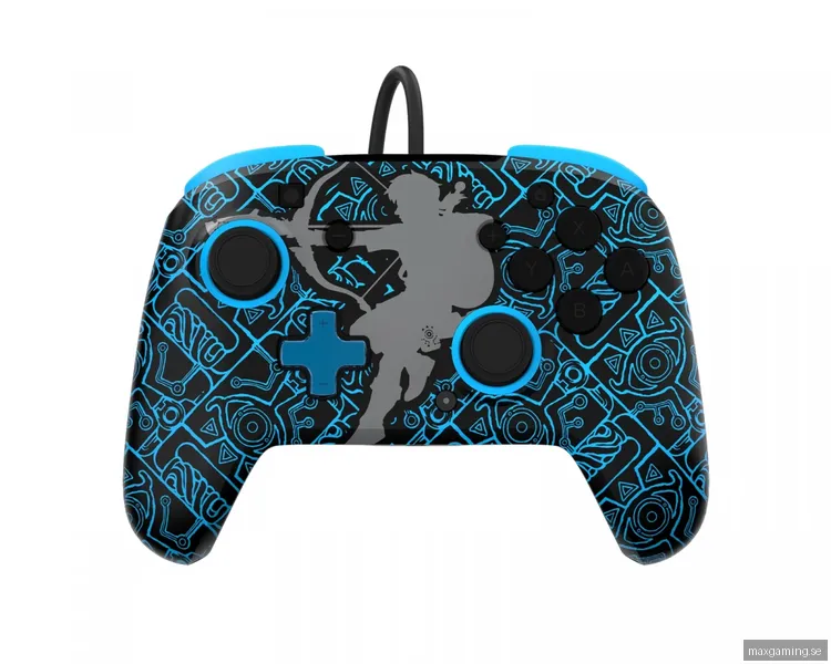 PDP Rematch Trådad Kontroll GLOW (Nintendo Switch) - Sheikah Shoot