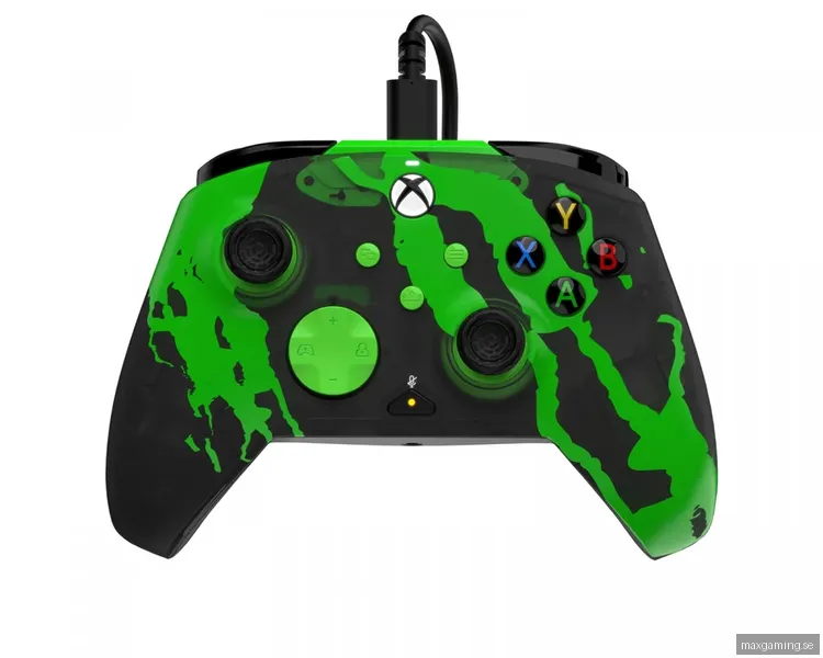 PDP Rematch Jolt Green (Glow In Dark) - Wired Controller - Microsoft Xbox One