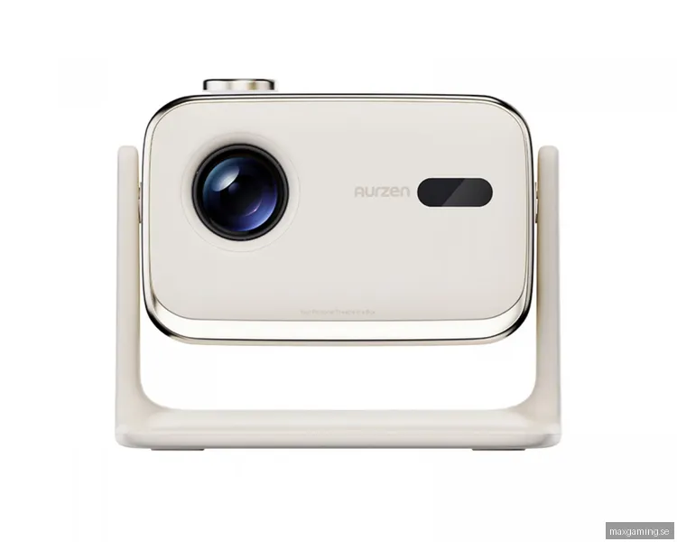 Aurzen BOOM Mini Google TV Smart Projektor - Vit