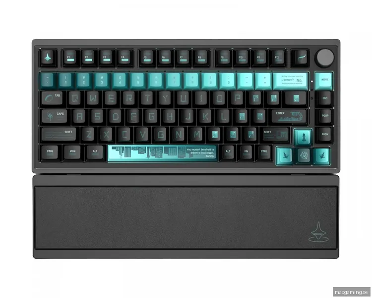 BatKnight Dream 75HE RGB Tangentbord ANSI - Svart