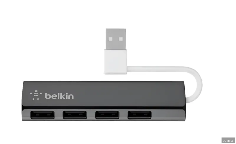 Belkin Ultra Slim Travel hub - 4xUSB 2.0
