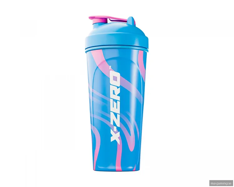 X-Gamer X-Zero Shaker 700ml - Swirly Blue & Pink