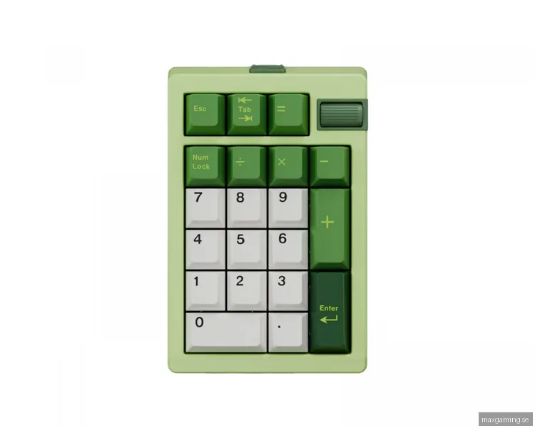 Wuque Studio ZoomPad TIGA Numpad Barebone Kit - Milky Green