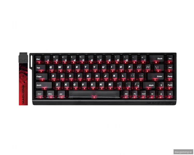 FGG MAD60 HE Flagship Tangentbord ANSI [Magneto Gaming] - Svart