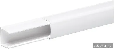 Kabellist/minikanal OptiLine R9003, 18x20mm, 2,1m - vit