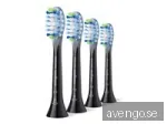 Philips Sonicare C3 premium tandborsthuvud HX9044/88 (svart 4 pack)