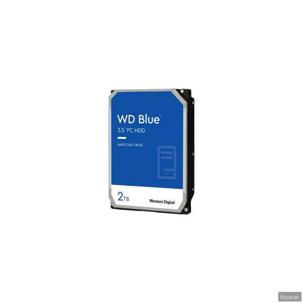 2 TB WD Blue, 5400 rpm, 64 MB cache SATA3