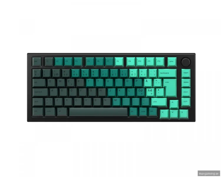Glorious GMMK Pro 75% ISO – Black Slate x Rain Forest Bundle [Mako MX]