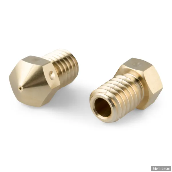 RepRap M6 Brass Nozzle 3mm - 0,6 mm - 1 pcs