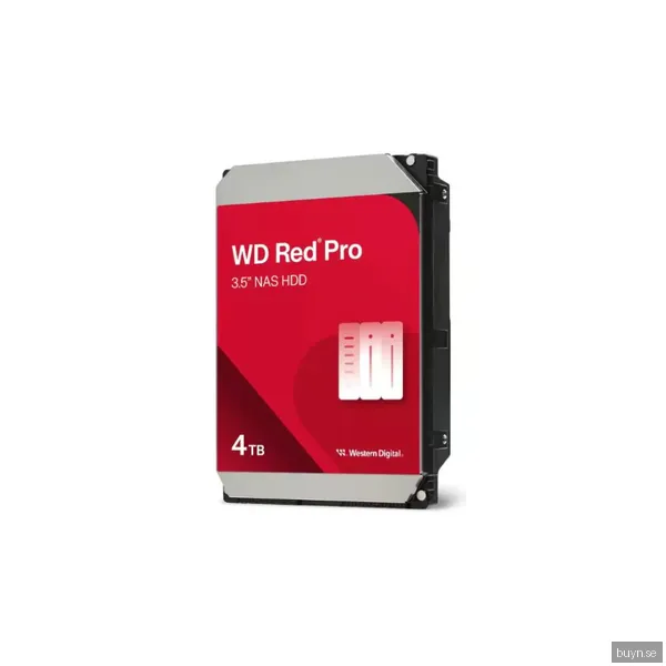 WD Red Pro - 4TB - Hårddisk - WD4005FFBX - SATA-600 - 3,5"