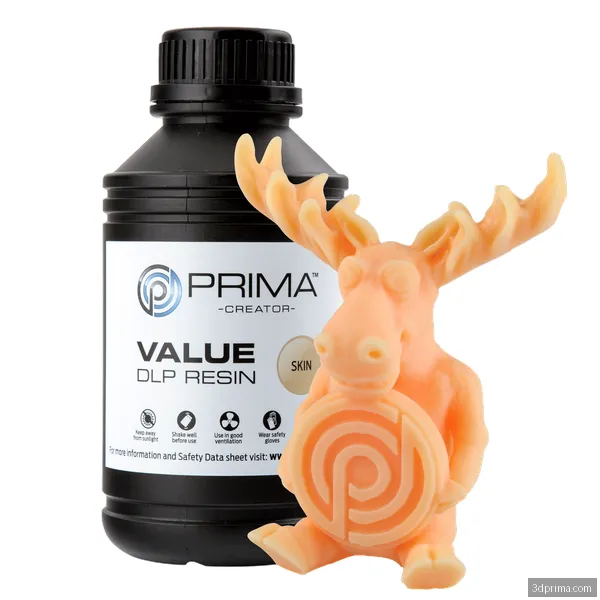 PrimaCreator Value UV / DLP Resin - 500 g - Skin