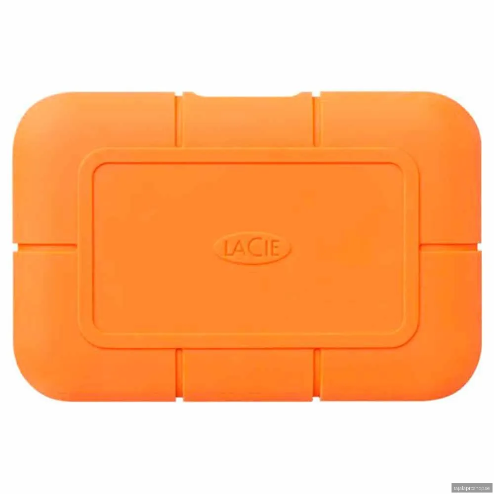LaCie Rugged SSD USB-C Portable - 1TB - Orange - Extern SSD - Thunderbolt 3