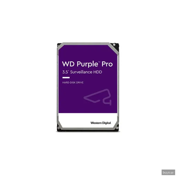 18 TB WD Purple Pro, 7200 rpm, 512 MB cache SATA3, Surveillance