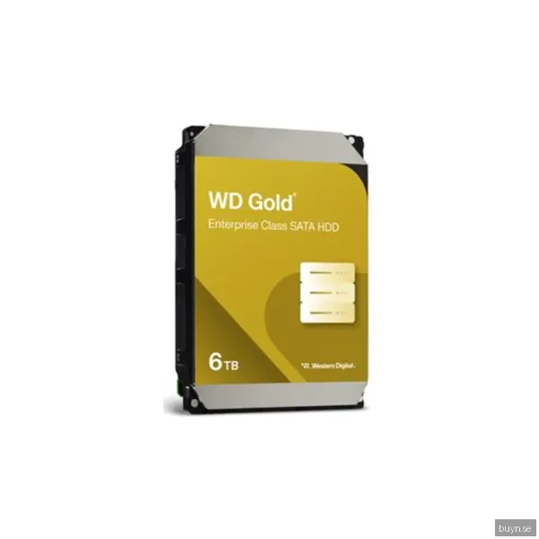WD Gold - 6TB - Hårddisk - WD6004FRYZ - SATA-600 - 3,5"