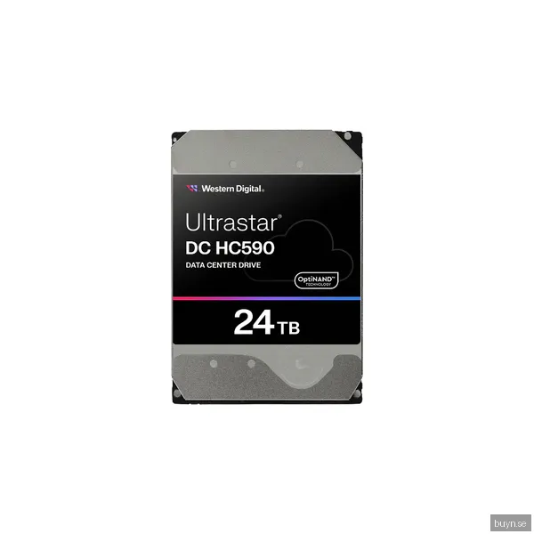 WD Ultrastar - 24TB - Hårddisk - 0F65684 - SATA-600 - 3,5"