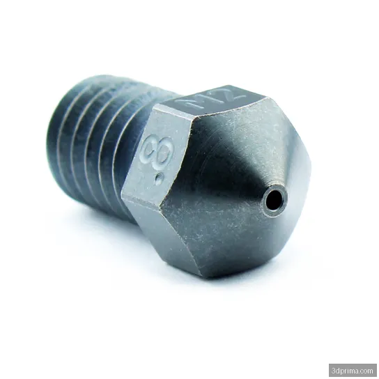 Micro Swiss M2 Hardened High Speed Steel Nozzle RepRap - M6 Thread 1.75mm Filament - 0.80mm