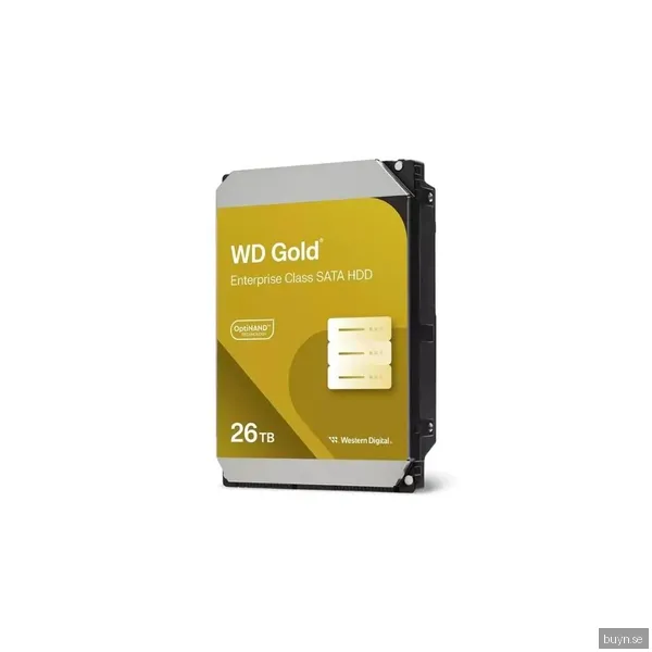 WD Gold - 26TB - Hårddisk - WD261KRYZ - SATA-600 - 3,5"