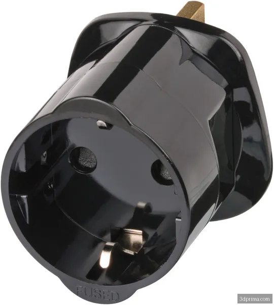 Brennenstuhl EU to UK Plug Adapter