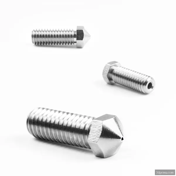 Micro Swiss Plated Wear Resistant High Flow Nozzle / Artillery Sidewinder / Volcano - 1.75mm - 0,6mm