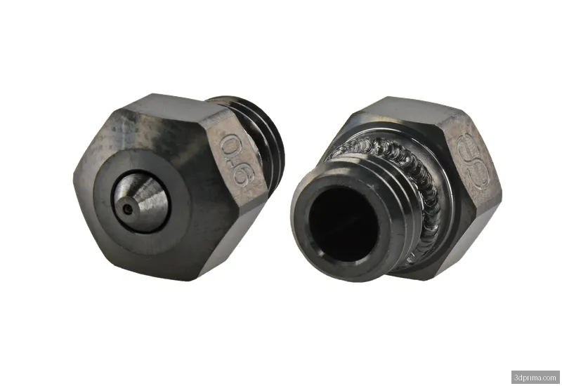 Phaetus x PrimaCreator MK10 Tungsten Carbide Nozzle with PTFE tube 0,6 mm - 1 pcs