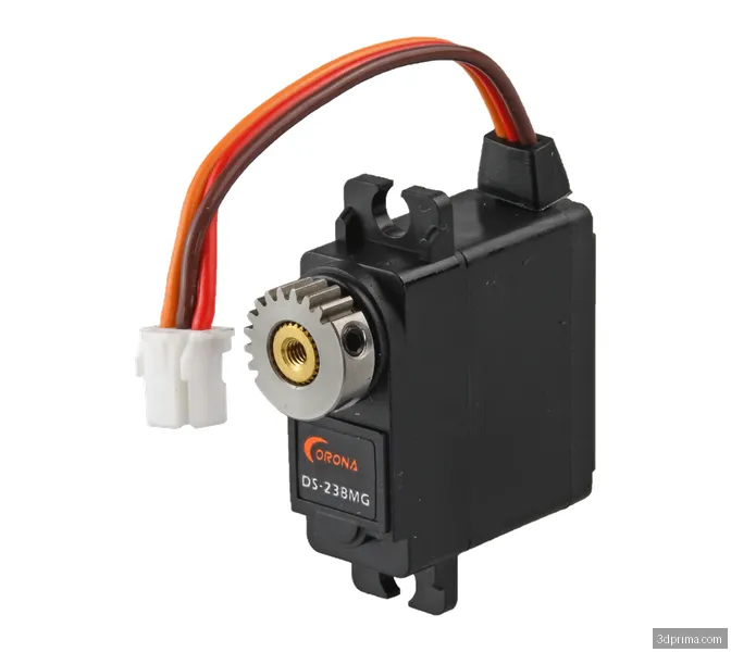 Raise3D Pro3 Steering engine With Cylindrical Gear