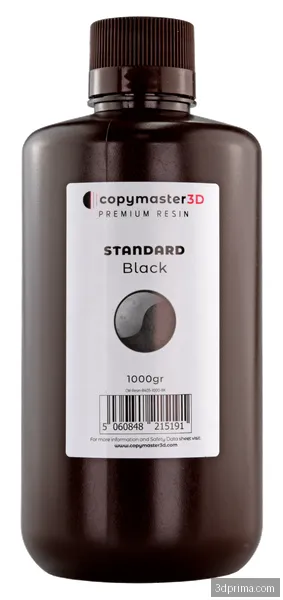 Copymaster3D Standard UV Resin - 1 kg - Black