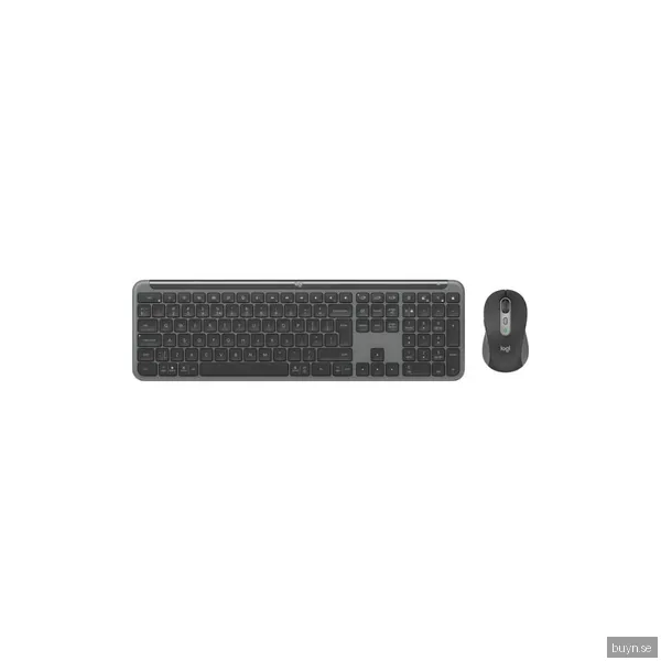 Logitech Signature Slim Combo MK950 - Tastatur & Mus set - Universal - Grå