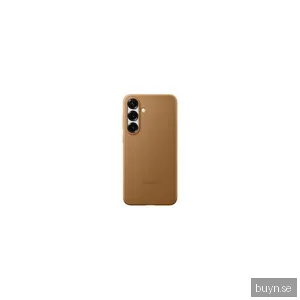 Samsung EF-VS936 - Baksidesskydd för mobiltelefon konstläder - kamel - för Galaxy S25+