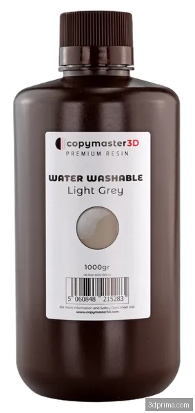 Copymaster3D Water Washable UV Resin - 1 kg - Light Grey