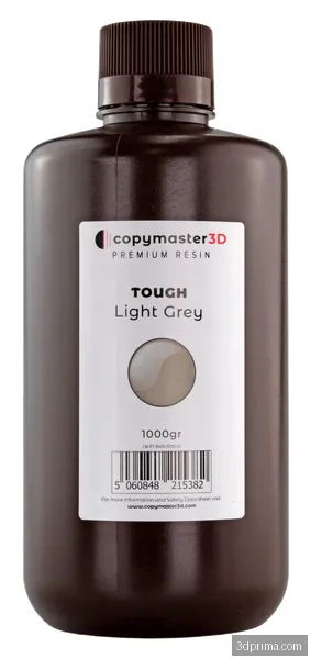 Copymaster3D Tough UV ABS Like Resin - 1 kg - Light Grey
