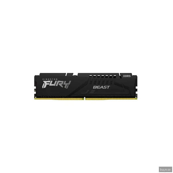 32 GB (1x32GB) DDR5-5600 Kingston FURY Beast Black CL40, XMP - Svart