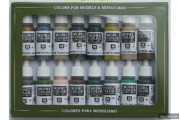 Vallejo Acrylic Model Color Set German WWII Camo (16)