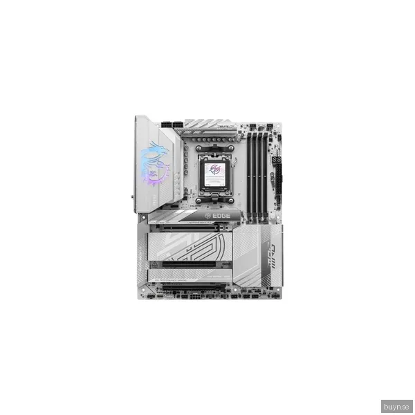 MSI MPG X870E EDGE TI WIFI Moderkort - AMD X870E - AMD AM5 socket - DDR5 RAM - ATX