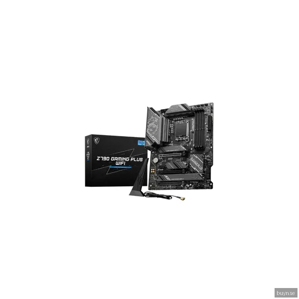 MSI Z790 GAMING PLUS WIFI Moderkort - Intel Z790 - Intel LGA1700 socket - DDR5 RAM - ATX