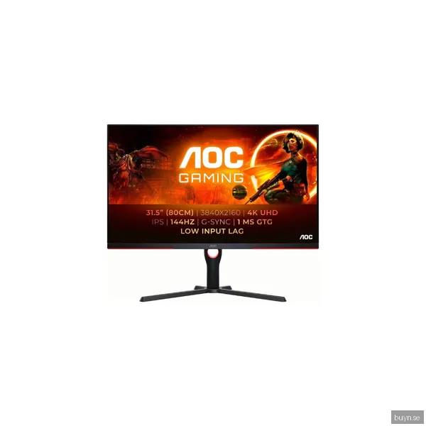 32" AOC U32G3X - 3840x2160 (4K) - 144Hz - IPS