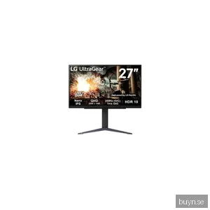 27" LG UltraGear 27GS75Q-B - 2560x1440 (QHD) - 200Hz - IPS