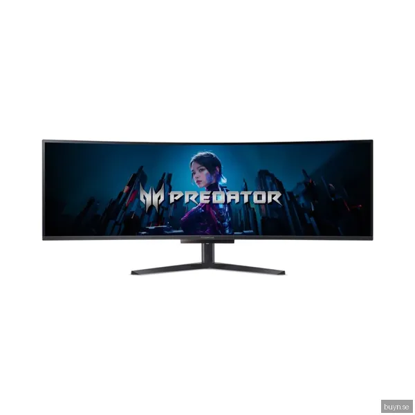 Acer Predator X49 49" - Ultrawide - Böjd - 5120x1440 - OLED - 240Hz
