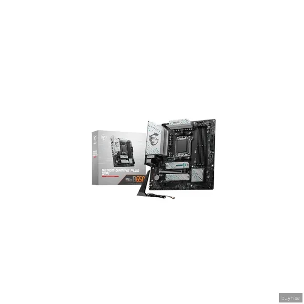 MSI B650M GAMING PLUS WIFI Moderkort - AMD B650 - AMD AM5 socket - DDR5 RAM - Micro-ATX